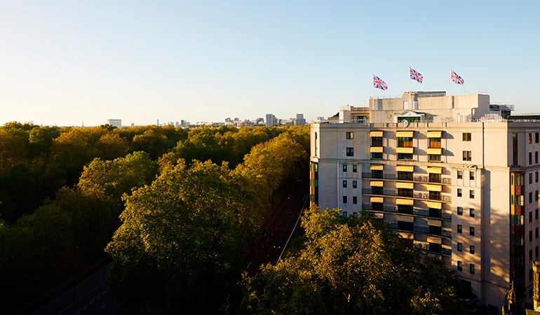 The Dorchester Sunset exterior medres